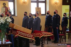 prawosławne nabożeństwo z okazji Święta Policji z udziałem I Zastępcy Komendanta Głównego Policji oraz dyrektorów biur KGP