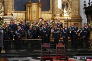 uroczysta msza święta z okazji Święta Policji z udziałem kierownictwa polskiej Policji