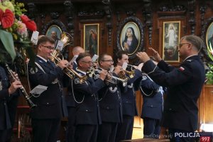 uroczysta msza święta z okazji Święta Policji z udziałem kierownictwa polskiej Policji