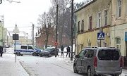 Miejsce interwencji policjantów w Olsztynku