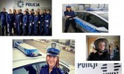 Kilka zdjęć umundurowanych policjantek