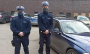 dwaj umundurowani policjanci: st. sierż. Przemysław Rytych i st. post Grzegorz Cheba