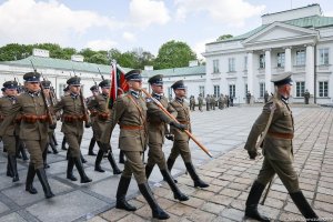 Dziedziniec Belwederu | Obchody Święta oraz 30. rocznicy powołania Straży Granicznej