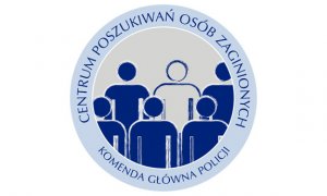 logo Centrum Poszukiwań Osób Zaginionych KGP