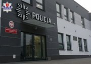 budynek 3. komisariatu policji w Lublinie, wejście