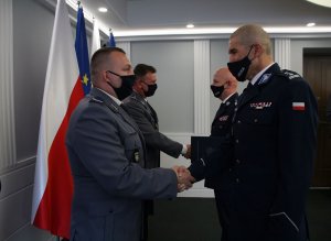 Spotkanie Komendantów gównych Policji z laureatami konkursu Policjant, który mi pomóg