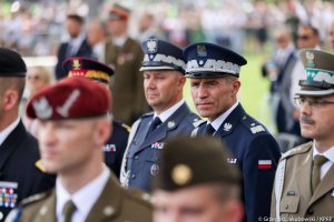 Zastępca Komendanta Głównego Policji nadinsp. Roman Kuster.