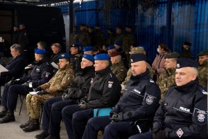 spotkanie Zastępcy KGP oraz Szefa Misji EULEX z policjantami w Kosowie