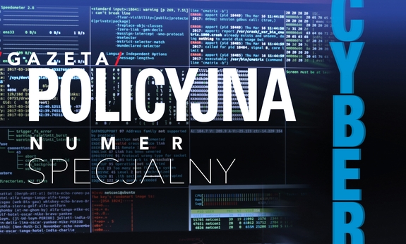 grafika do promocji numeru specjalnego gazety policyjnej