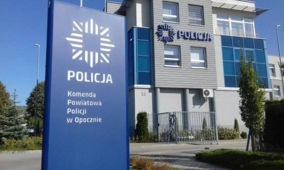 budynek Komendy Powiatowej Policji w Opocznie