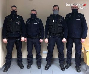 czterej policjanci z Boguszowic