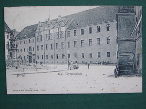 widokówka ośrodka Policji w Brzegu