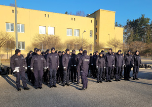 policjanci zbierają fundusze na pomoc humanitarną dla Ukrainy