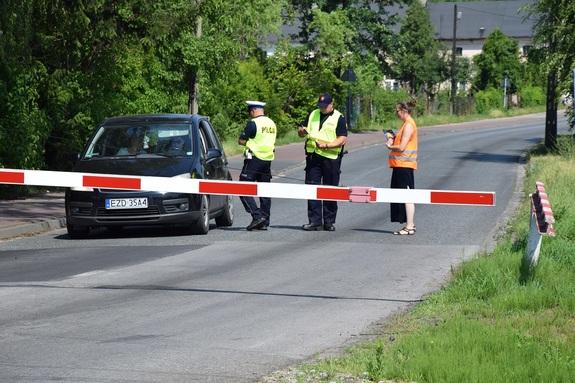 Policyjne działania pn.Bezpieczny Przejazd -„Szlaban na ryzyko”.