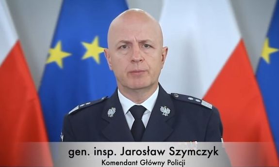 Komendant Główny Policji gen. insp. Jarosław Szymczyk