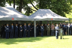 uczestnicy obchodów święta Policji Centralnego Pododdziału Kontrterrorystycznego Policji