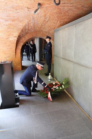 uczestnicy obchodów święta Policji Centralnego Pododdziału Kontrterrorystycznego Policji