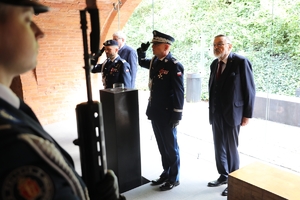 uczestnicy obchodów święta Policji Centralnego Pododdziału Kontrterrorystycznego Policji