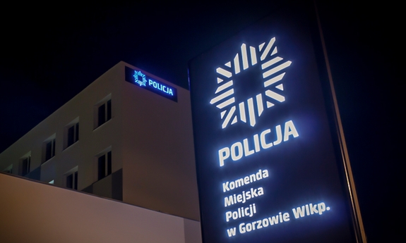 budynek Komendy Miejskiej Policji w Gorzowie Wielkopolskim