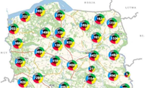 fragment Krajowej Mapy Zagrożeń Bezpieczeństwa