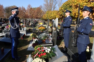 Komendant Główny Policji gen. insp. Jarosław Szymczyk w imieniu kierownictwa polskiej Policji, wszystkich policjantów i pracowników policji oddał cześć pamięci Marii Czernek, ostatniej wdowy po policjancie zamordowanym przez Sowietów w Twerze (dawniej Kalinin) w 1940 r.