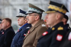 Uroczyste obchody Narodowego Święta Niepodległości na Pl. Piłsudskiego w Warszawie - Kompania Reprezentacyjna Polskiej Policji