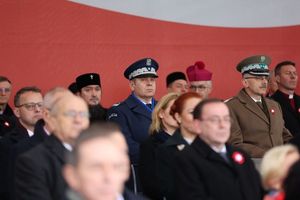 Uroczyste obchody Narodowego Święta Niepodległości na Pl. Piłsudskiego w Warszawie - Kompania Reprezentacyjna Polskiej Policji