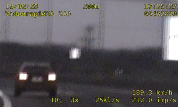 Stopklatka z wideorejestratora