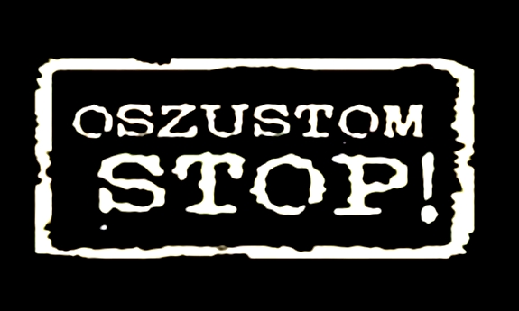 grafika z napisem oszustom stop!