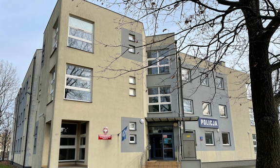 budynek komendy rejonowej Policji Warszawa VII