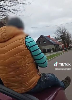 zdjęcie z nagrania udostępnionego na portalu tik tok