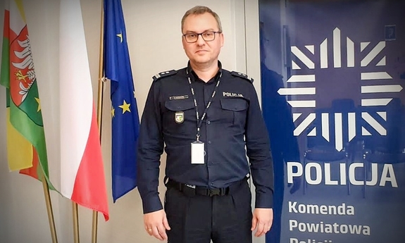 młodszy inspektor Marcin Bednarczyk