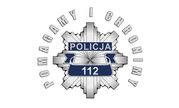 gwiazda policyjna i napis pomagamy i chronimy. Policja 112.
