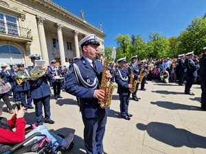 Orkiestra zagrała w Łazienkach Królewskich