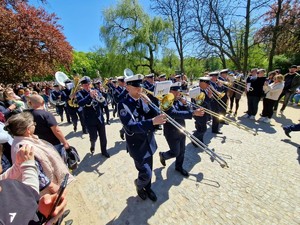 Orkiestra zagrała w Łazienkach Królewskich