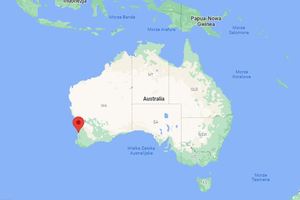 mapa Australii