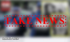 Zrzut ekranu z serwisu społecznościowego z napisem FAKE NEWS