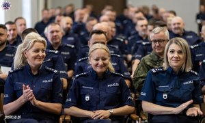 Finał VI Ogólnopolskiego Konkursu Policjant Służby Kryminalnej Roku 2023 - zdjęcie osób