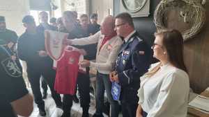 spotkanie delegacji mołdawskiej Policji z polską delegacją