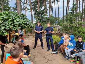 Policjanci spotkali się z dziećmi