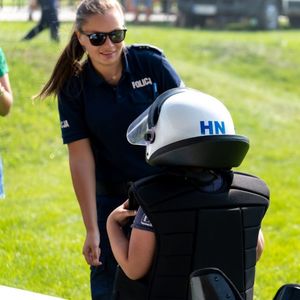 Policjanci uczestniczyli w pikniku rodzinnym