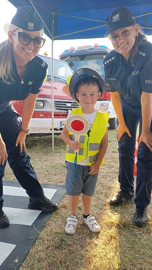 Policjantki wzięły udział w pikniku