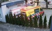 zniszczone ambulanse