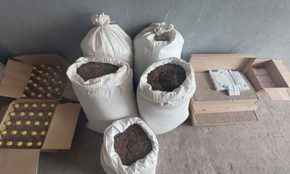 Papierosy, krajanka tytoniowa oraz alkohol niewiadomego pochodzenia