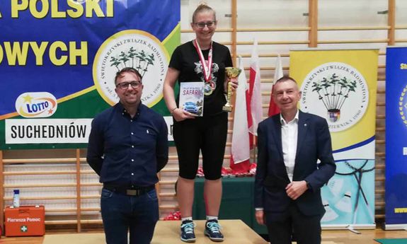 Zawodnicy Mistrzostw Polski Służb Mundurowych w Badmintonie