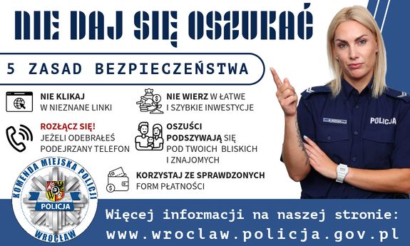Grafika Nie daj się oszukać