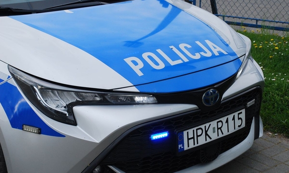 maska radiowozu policyjnego