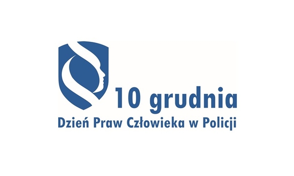 logo 10 grudnia dzień praw człowieka w Policji
