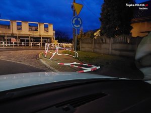 Uszkodzone barierki