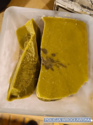 Masło z dodatkiem THC